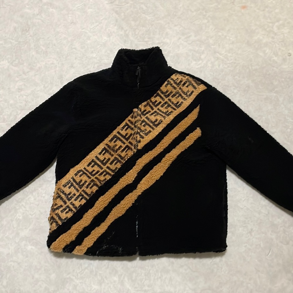 Fendi Black Sheepskin Jacket